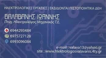 ΒΑΛΑΒΑΝΗΣ ΙΩΑΝΝΗΣ