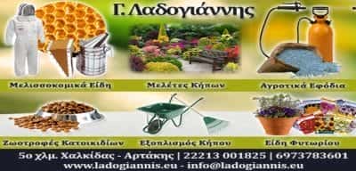 ΜΕΛΙΣΣΟΚΟΜΙΚΑ ΕΙΔΗ ΧΑΛΚΙΔΑ-ΛΑΔΟΓΙΑΝΝΗΣ ΓΕΩΡΓΙΟΣ